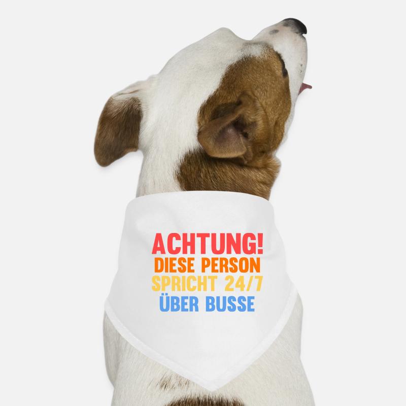 Bus Busfahrer Hunde-Bandana