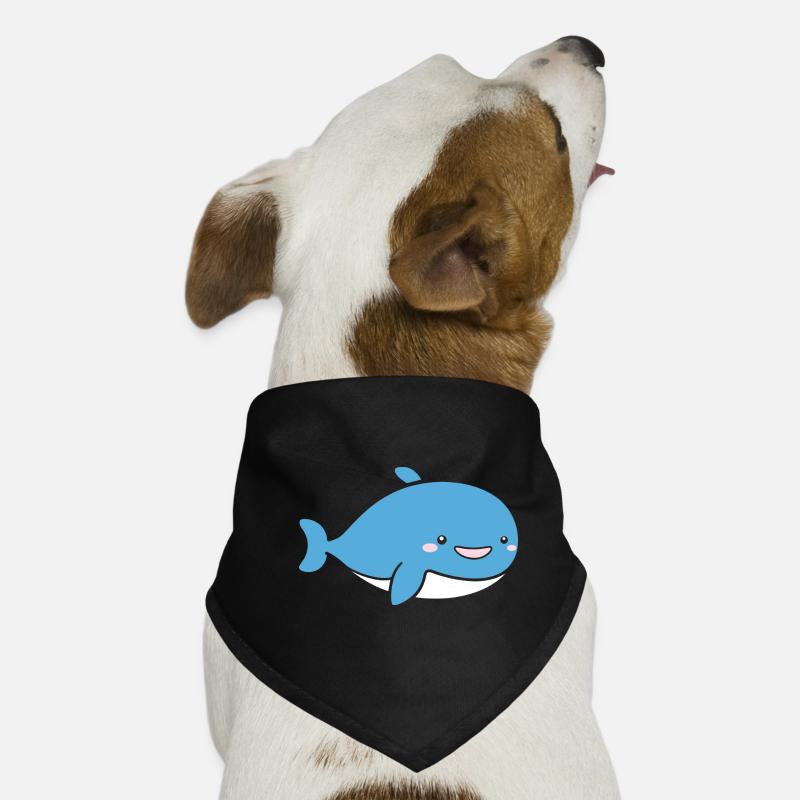 baleine Bandana pour chien