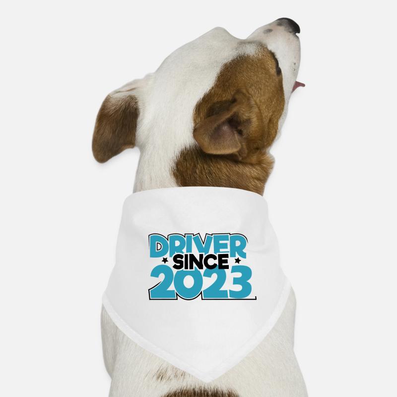 Driver's license 2023 driving test passed gift Dog Bandana