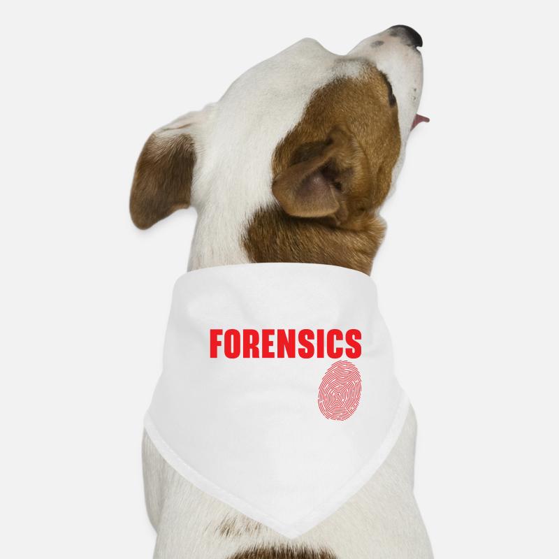 Forensics The Science of Crime Forensis Dog Bandana