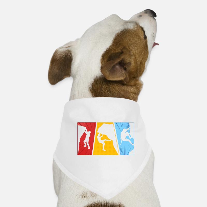Vintage Bouldern Hunde-Bandana