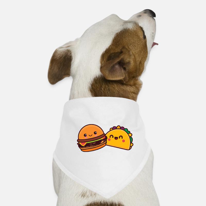 burger et Döner Bandana pour chien