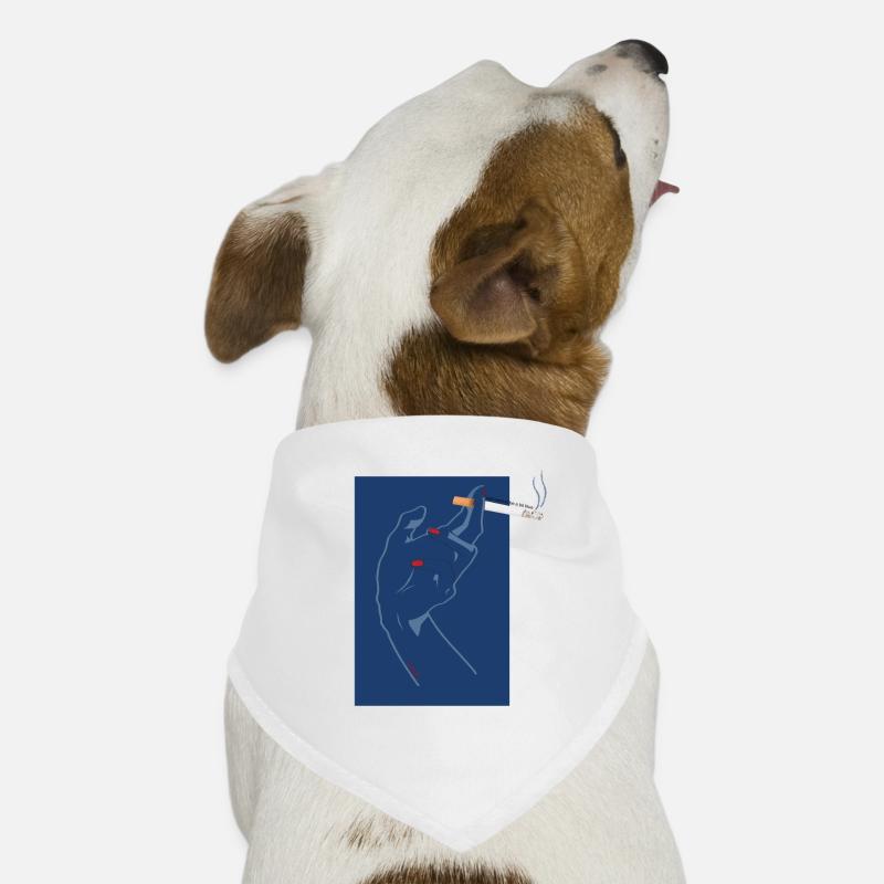 zigarette Hunde-Bandana