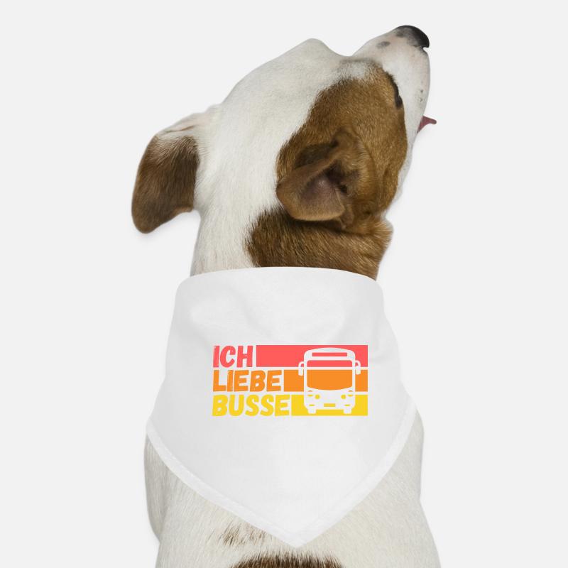 Busfahrer Bus Hunde-Bandana