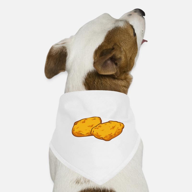 Nuggets de poulet Nuggets de poulet Bandana pour chien