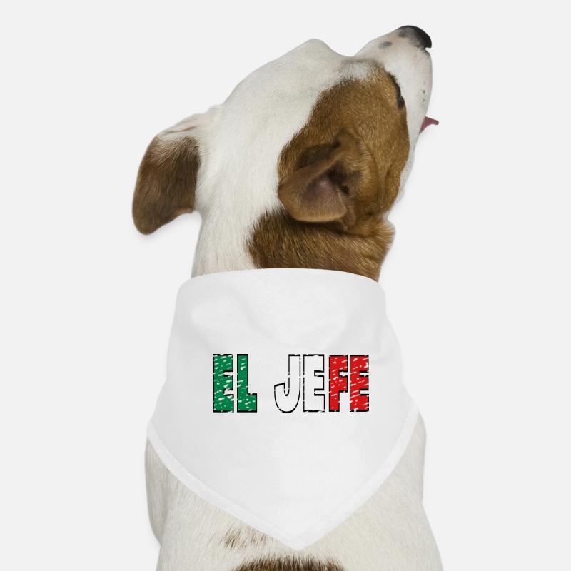 El Jefe Unique Bold Statement Piece Dog Bandana
