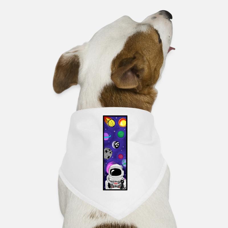 Astronaute dans l’espace Bandana pour chien