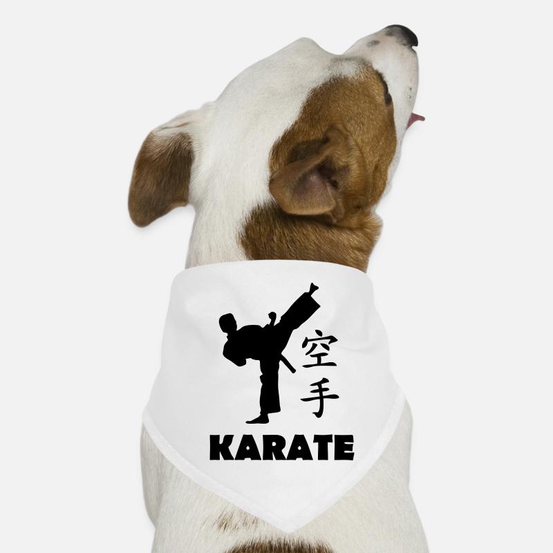karate Hunde-Bandana