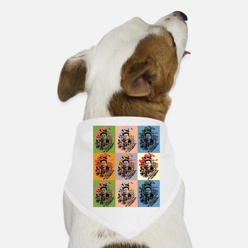 May 1st GDR Pop Art Dog Bandana