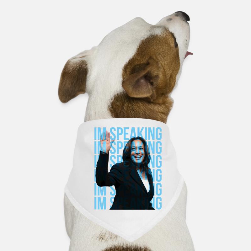 Kamala Harris Im Speaking Dog Bandana