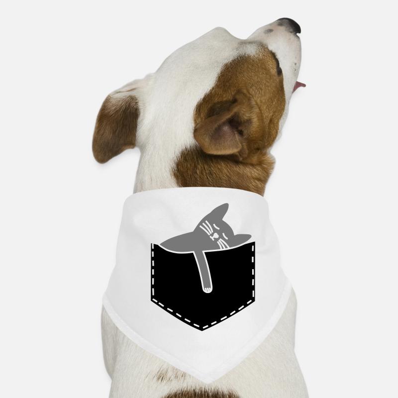 Chat dans le sac Bandana pour chien