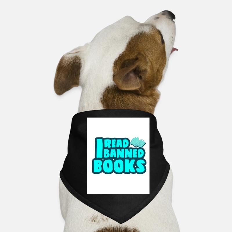 I Read Banned Books 33 Hunde-Bandana