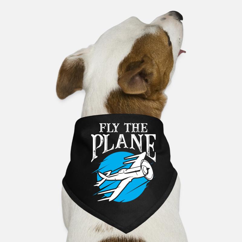 Fly The Plane Dog Bandana