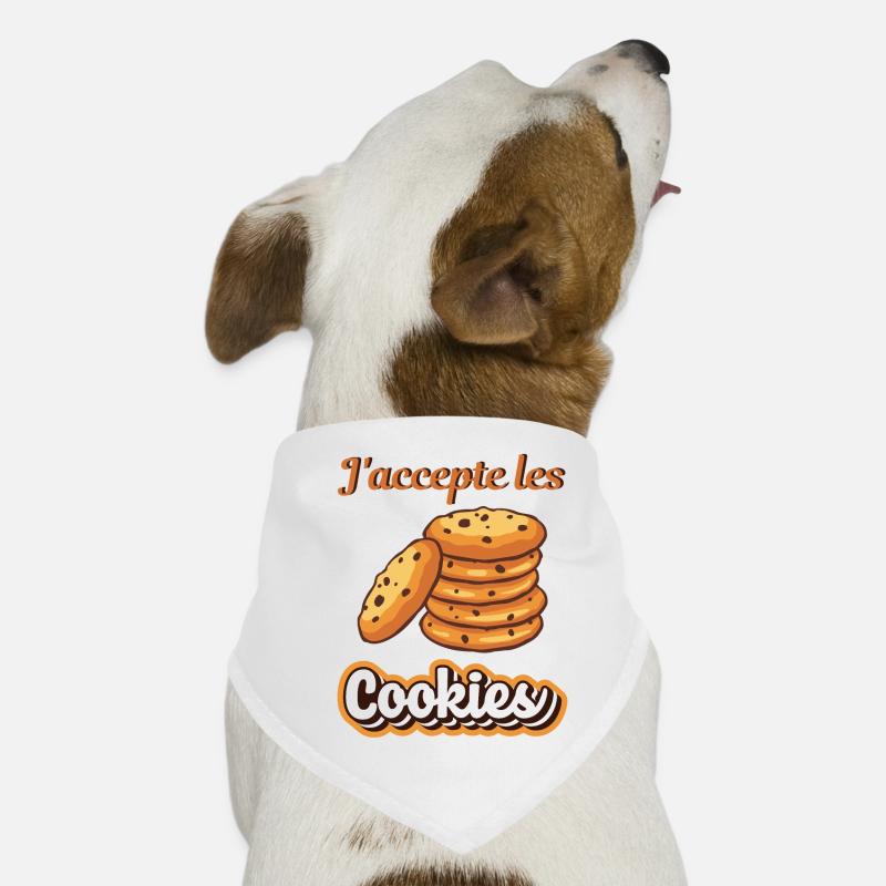 J'accepte les cookies Bandana pour chien