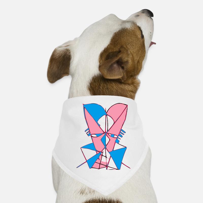 Mado retro futuristic Dog Bandana