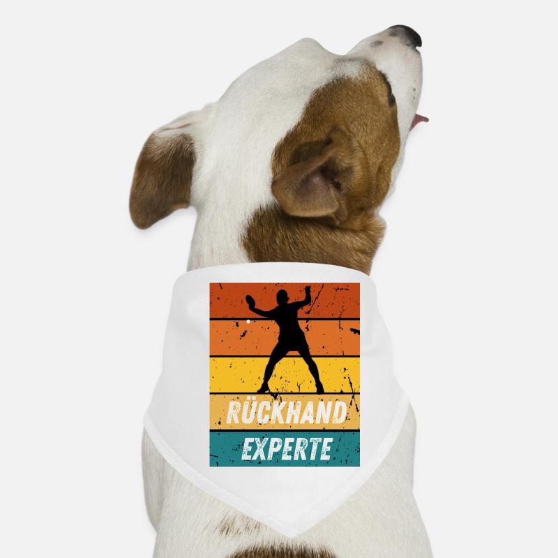 Rückhandexperte Hunde-Bandana