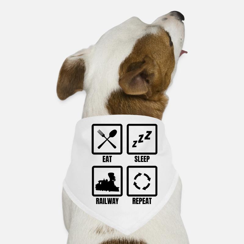 Railway Lovers Routine Dog Bandana