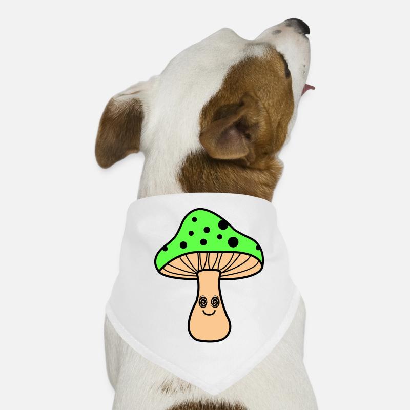 Champignon hypnotique Bandana pour chien