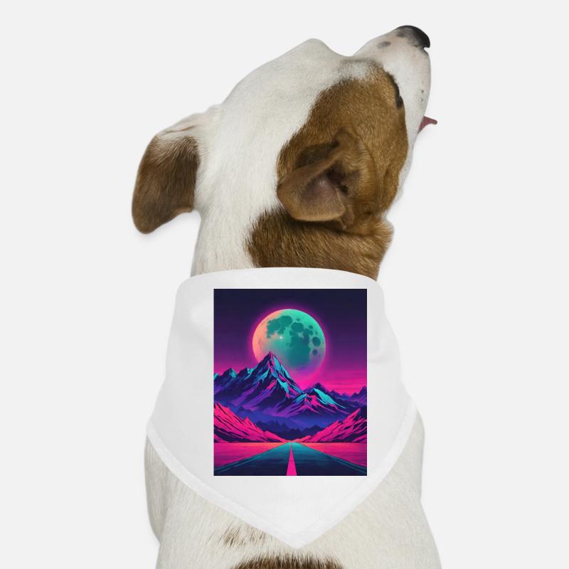 neon Dog Bandana