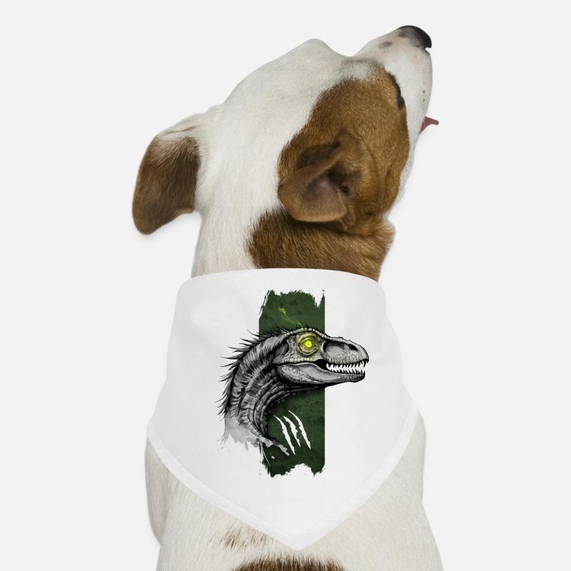 Feathered Predator: Velociraptor's Dominion Dog Bandana