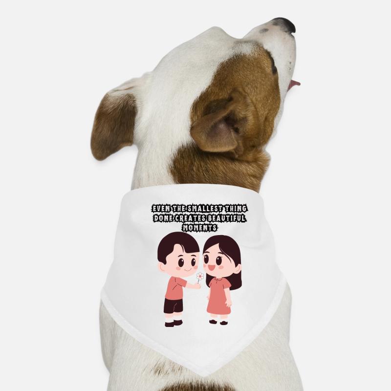Paar-Liebe Hunde-Bandana