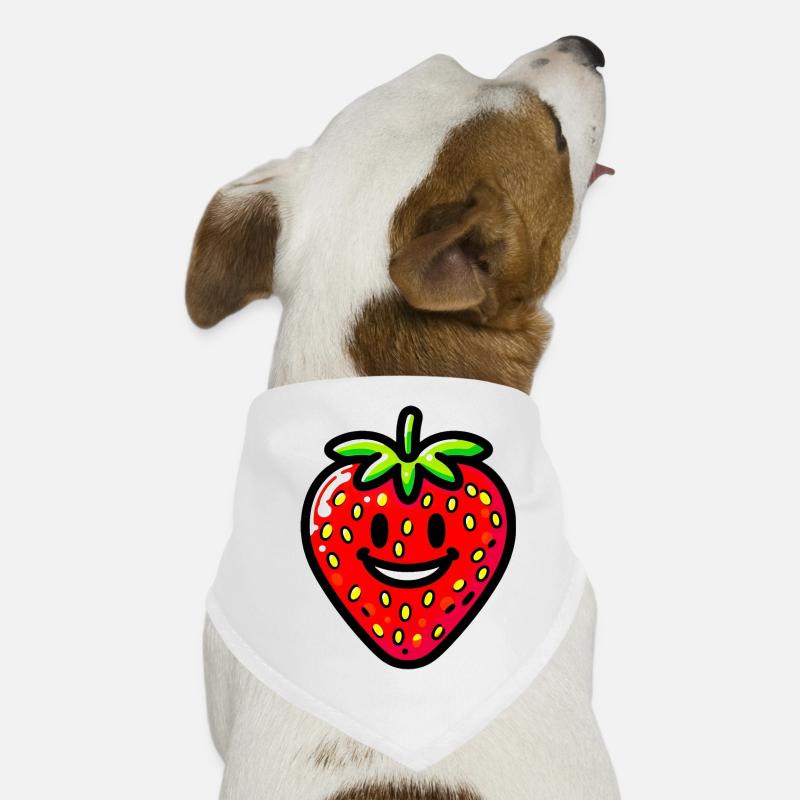 Erdbeer-Erdbeeren Hunde-Bandana