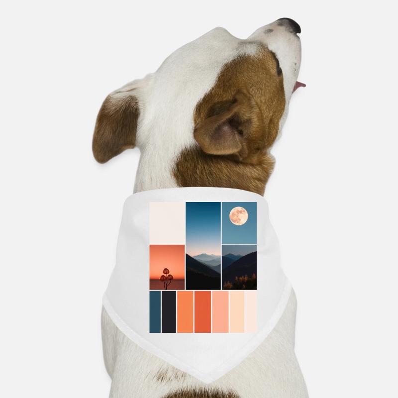 Mountains Dog Bandana