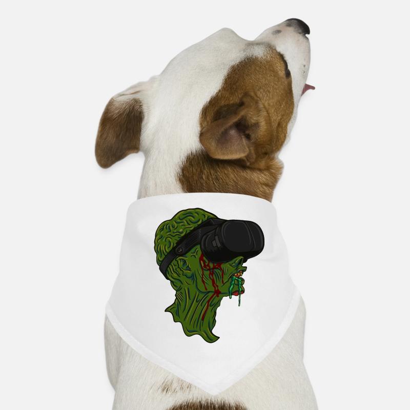 Zombie en réalité virtuelle Bandana pour chien