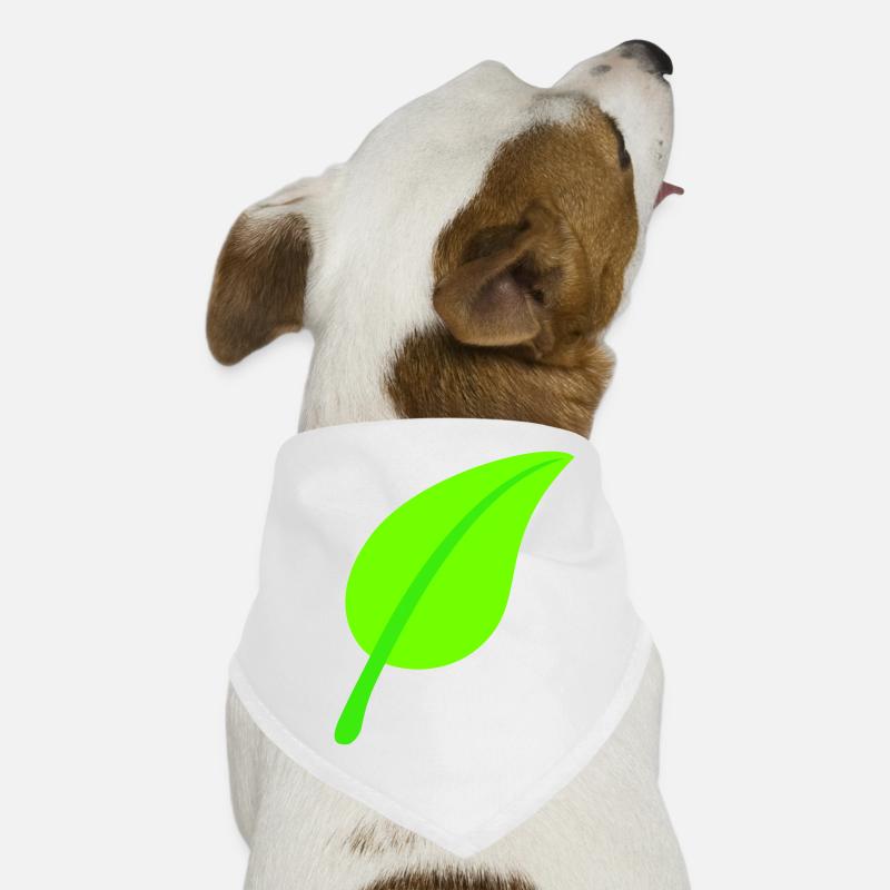 Green Beautiful Leaf Eco Spring Summer Nature Dog Bandana