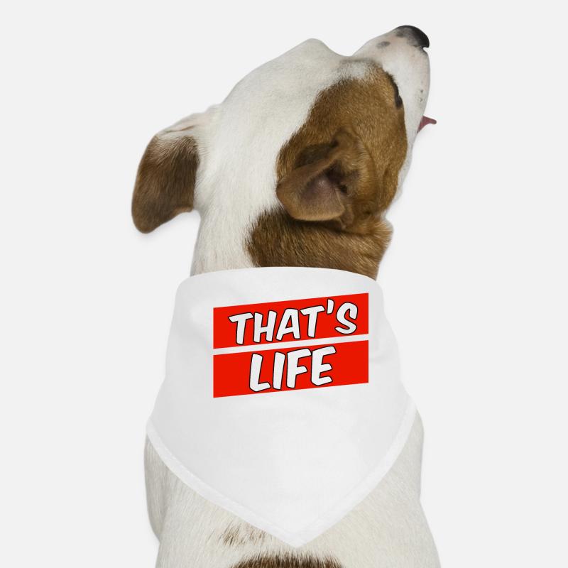 C’est la vie Bandana pour chien