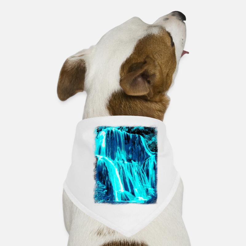 Wasserfall Hunde-Bandana