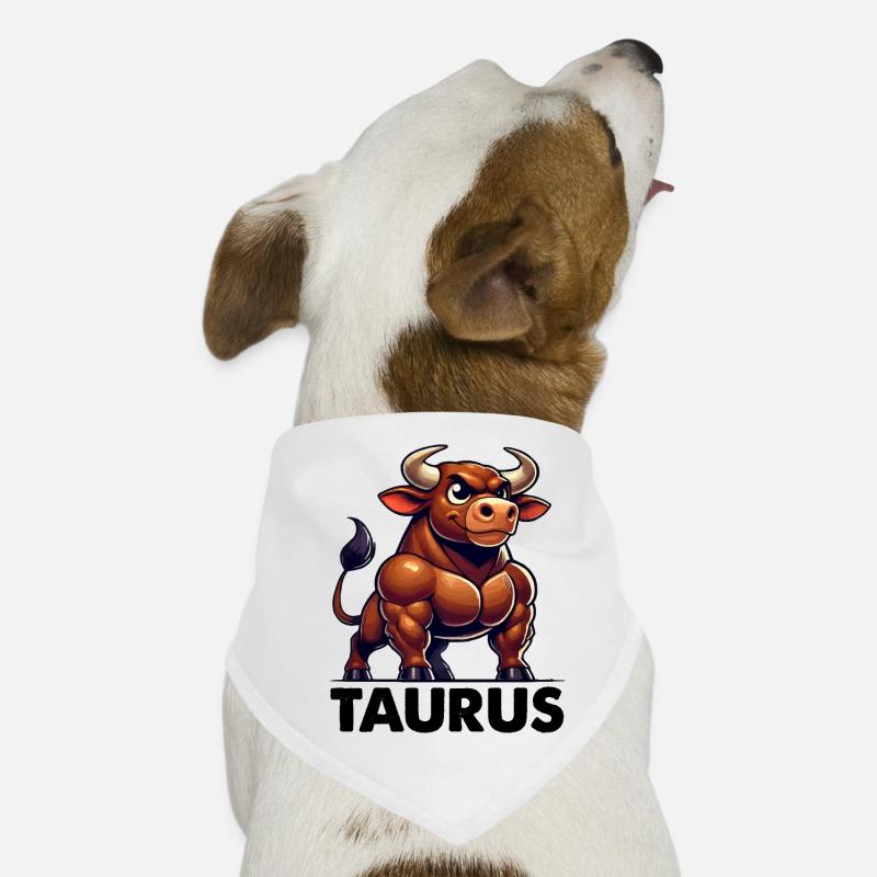 Taurus Comic Dog Bandana