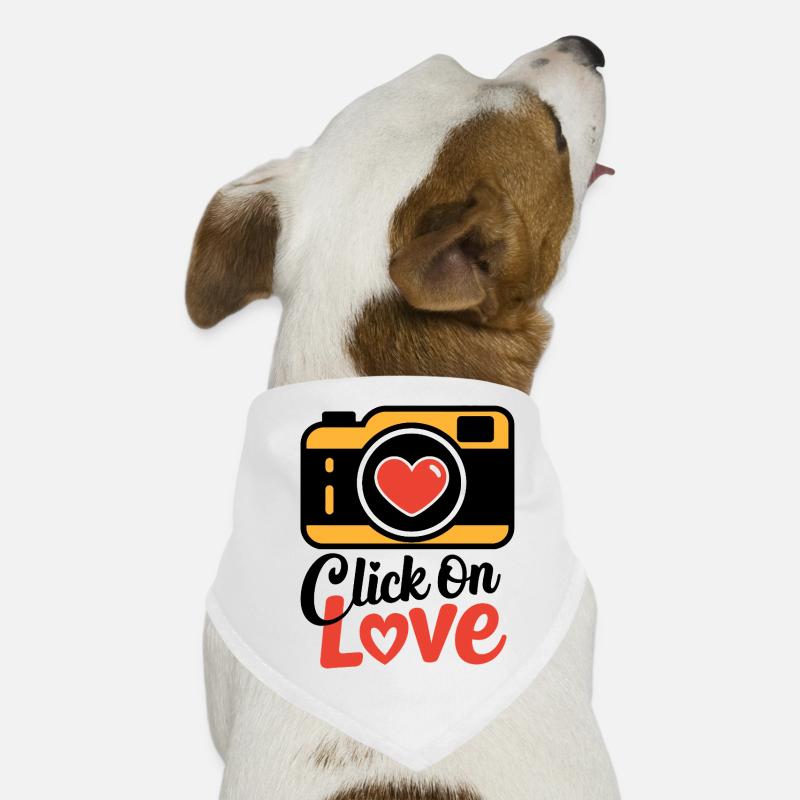 Click On Love Dog Bandana