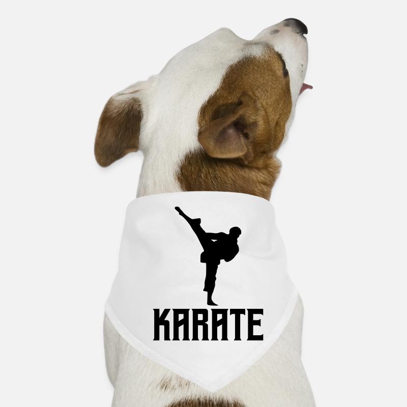 karate Hunde-Bandana