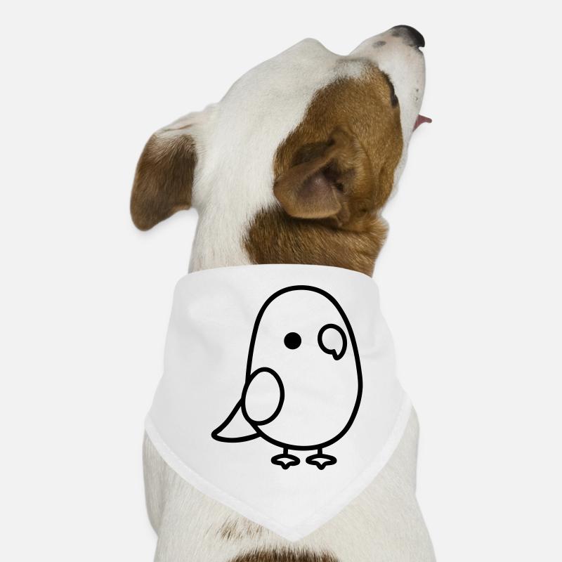 Papagei Hunde-Bandana