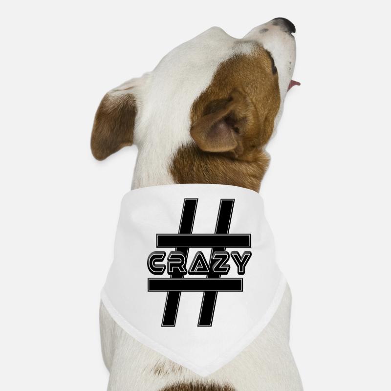 Hashtag GRAZY weird crazy Dog Bandana