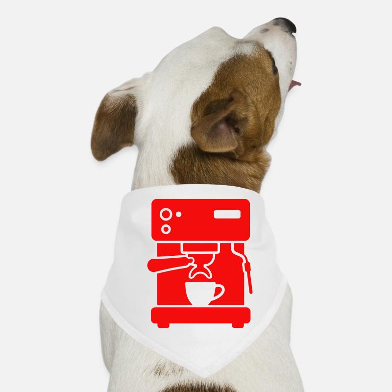 Portafilter Coffee Maker Icon Dog Bandana