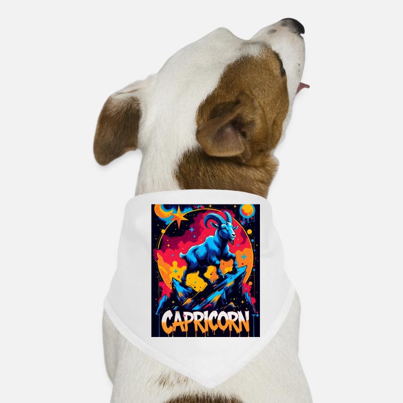 Capricorne Bandana pour chien