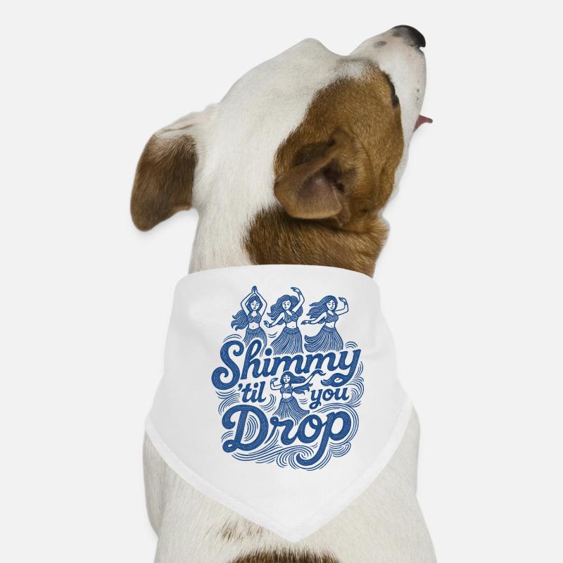 Shimmy Until Drop Dog Bandana