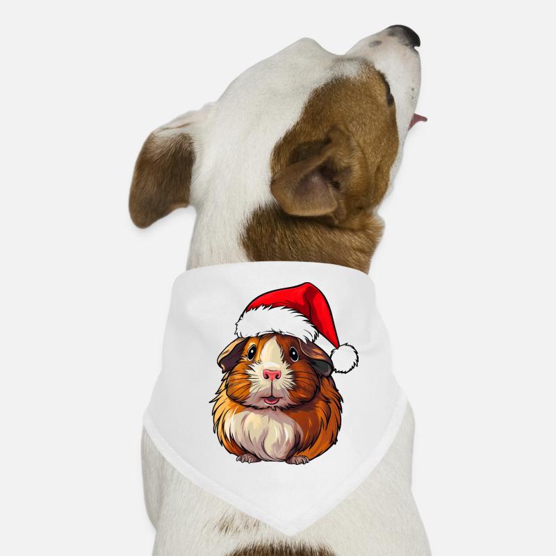 Cochons d'Inde de Noël Bandana pour chien