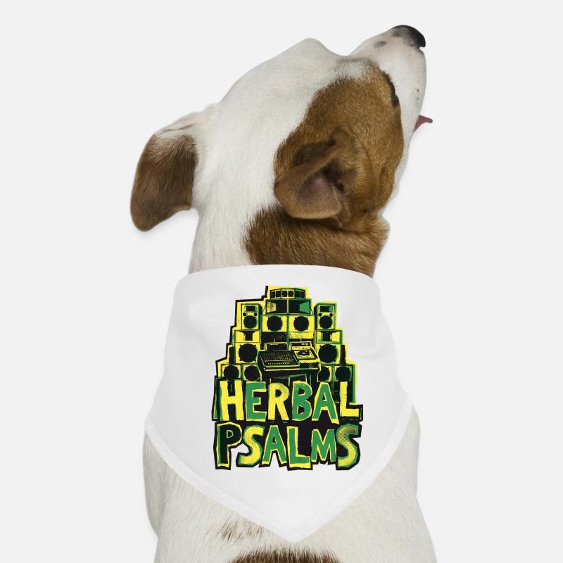 Psaumes Herbaux Dub Reggae Bandana pour chien