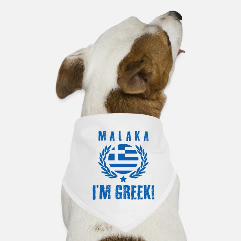 Malaka Grèce Grece Greek Bandana pour chien