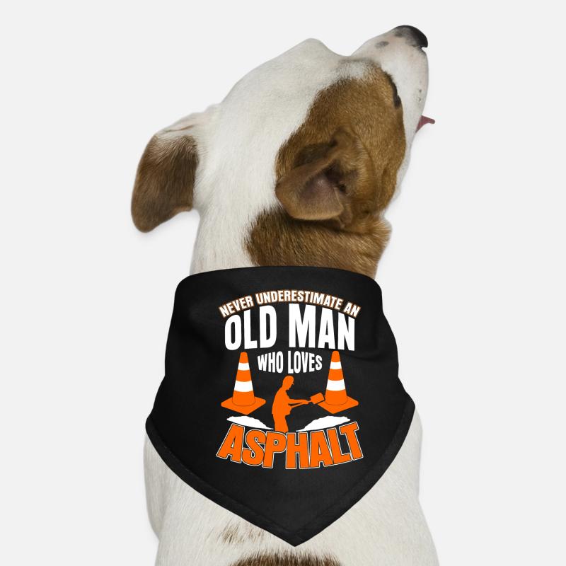 Construction de routes Gardes routiers Constructeurs de routes Bandana pour chien