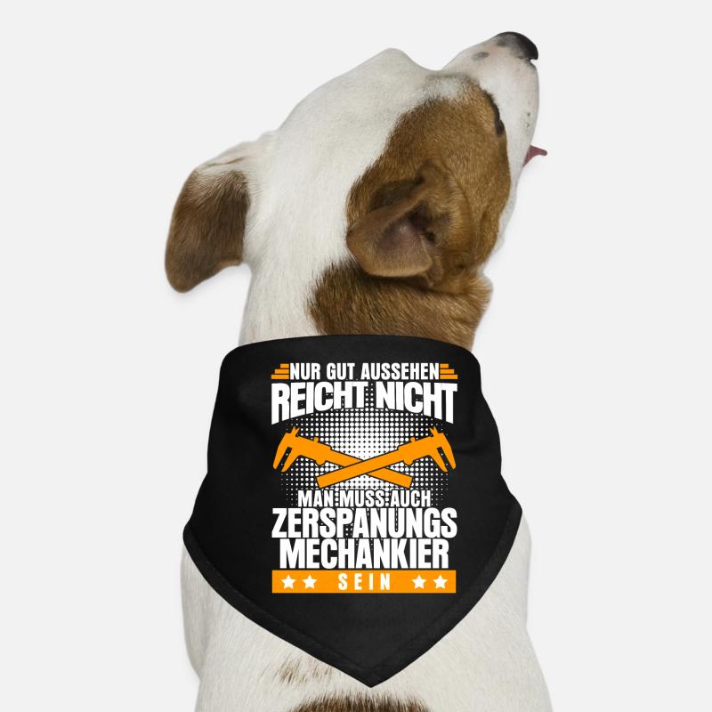Zerspaner Spruch Zerspanungsmechaniker Hunde-Bandana
