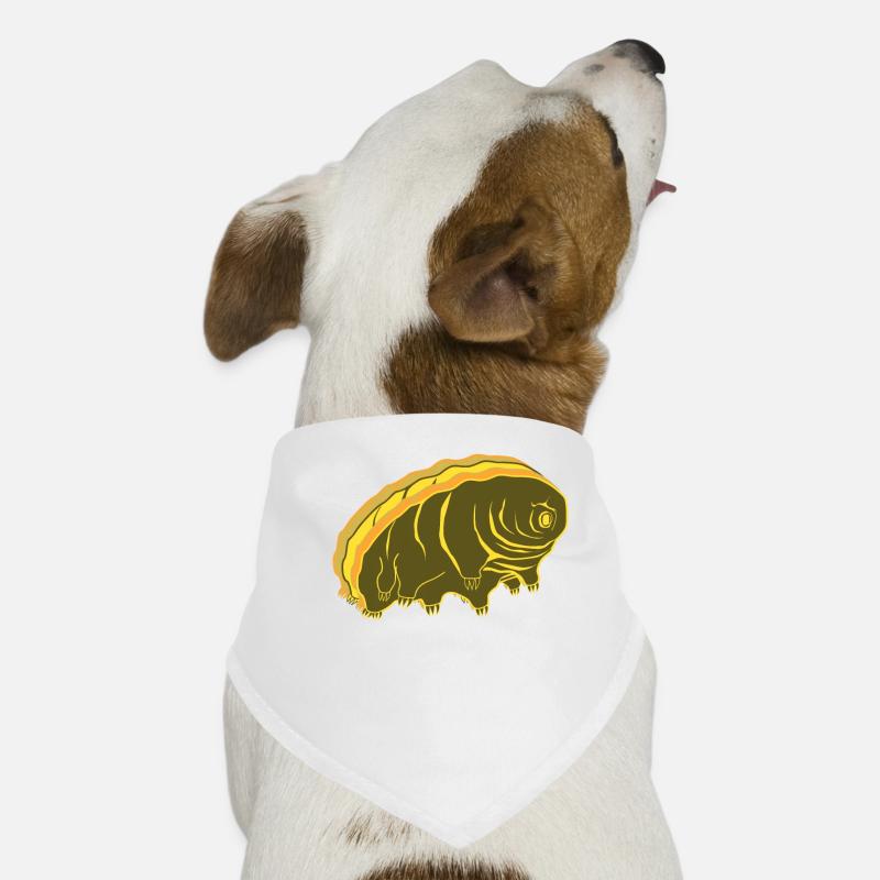 Tardigrade Ours d’eau Rétro Tardigrades Bandana pour chien