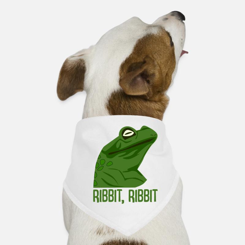 funny frog Dog Bandana