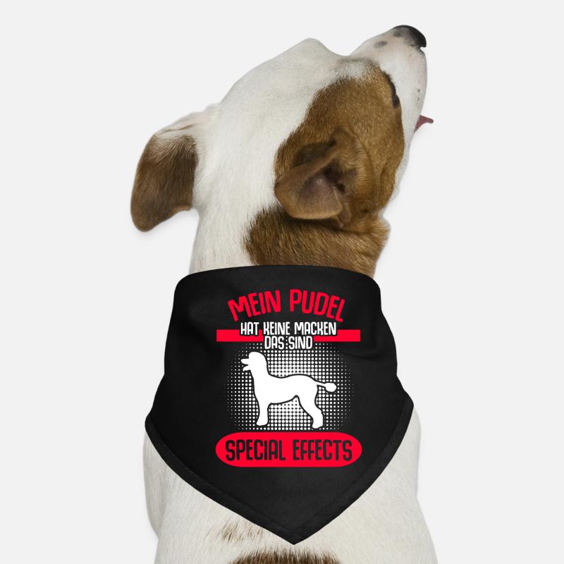 Pudel Hund Hunde-Bandana