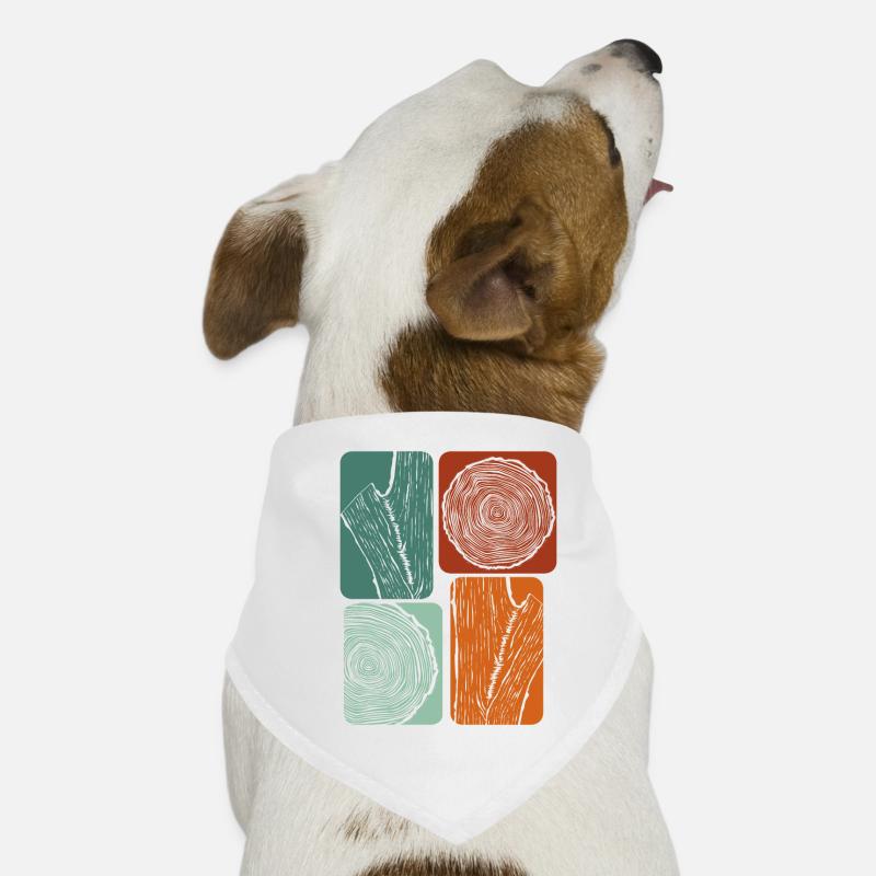 Bûcheron de bois Charpentier rétro Charpentier Bandana pour chien