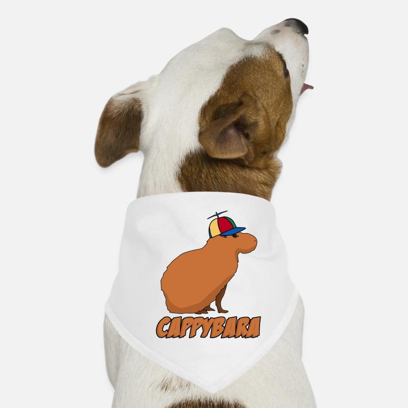 Capybara with Cappy Capybaras Dog Bandana