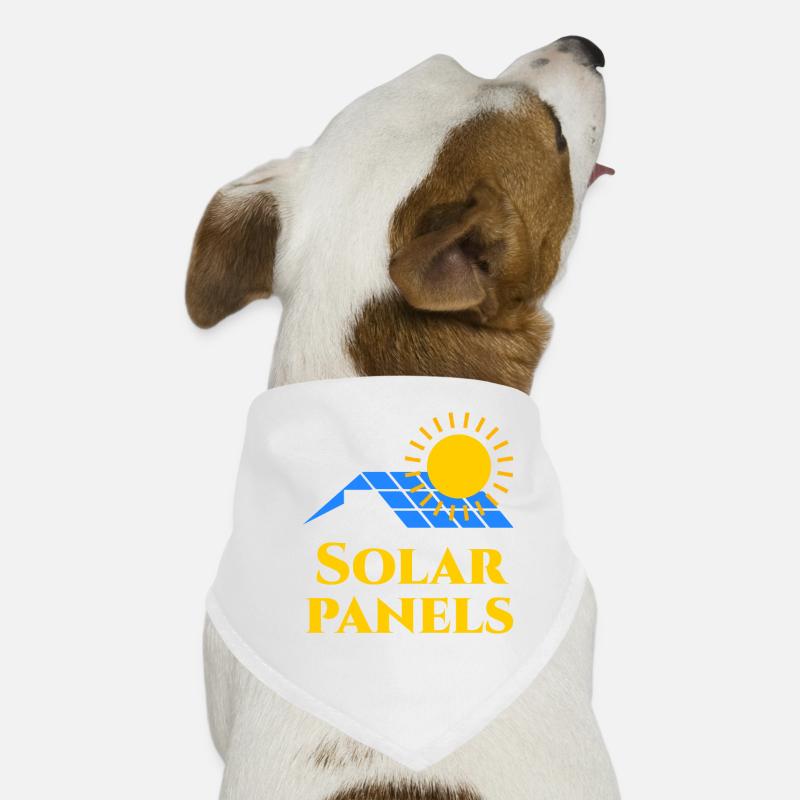 Renewable Energy Solar Cell Dog Bandana